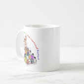 Mug Pâques aux oeufs ! Oeufs de lapin de Pâques (Devant gauche)