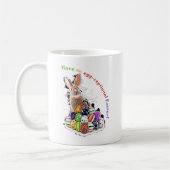 Mug Pâques aux oeufs ! Oeufs de lapin de Pâques (Gauche)
