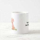 Mug Pâques avec chien et lapin (Centre)