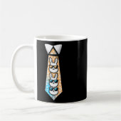 Mug Pâques Bunny Cravate Graphisme Amusant Pour Garçon (Gauche)