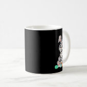 Mug Pâques Bunny Gamer Amusants OEufs Jeu Jeu Joueur E (Devant droit)