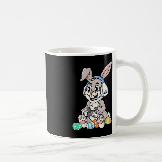 Mug Pâques Bunny Gamer Amusants OEufs Jeu Jeu Joueur E (Droite)