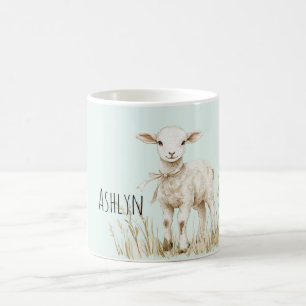 Mug Pâques d'agneau à la menthe douce