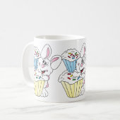 Mug Pâques de Cupcake Bunny (Devant gauche)