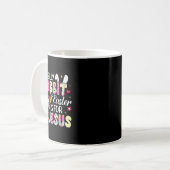 Mug Pâques De Lapin Silly Est Pour Les Eas Religieuses (Devant gauche)