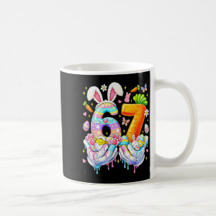 Mug Pâques drôle 67 Six Sept Lapin Œufs Mem Femmes