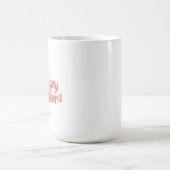 Mug Pâques Hoppy Rétro Rose Orange (Centre)