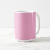 Mug Pâques Hoppy Rétro Rose Orange (Devant droit)
