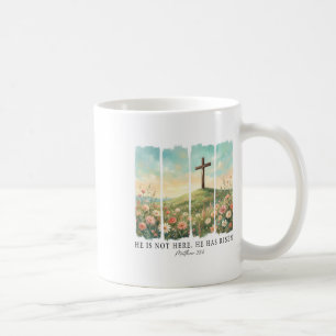Mug Pâques Il n'est pas ici Il est ressuscité Matthieu