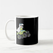Mug Pâques Jour T Rex Dino Monter Un Monster Camion Ga (Gauche)