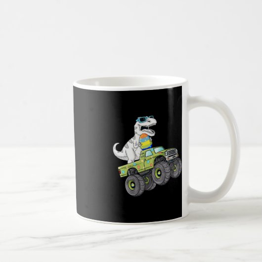 Mug Pâques Jour T Rex Dino Monter Un Monster Camion Ga (Droite)
