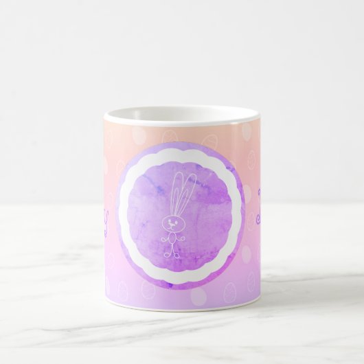 Mug Pâques Joyeuses Parfaites, Lapin (Centre)
