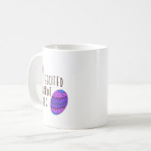 Mug Pâques Mignon Excité à Propos de Pâques Citation D (Devant gauche)