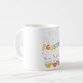 Mug Pâques Nourriture mignonne Bébé Lapin Nourriture (Devant gauche)