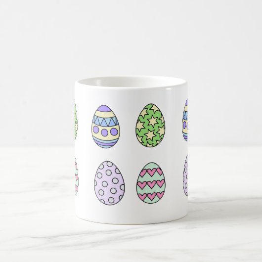 Mug Pâques oeufs mignons (Centre)