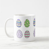 Mug Pâques oeufs mignons (Gauche)