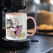 Mug Pâques Panier Tabby Kitten