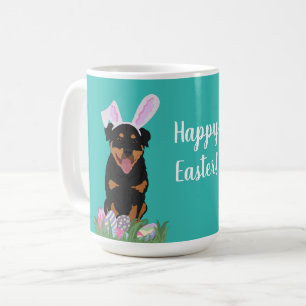 Mug Pâques personnalisables Rottweiler