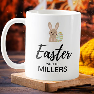 Mug Pâques personnalisées "avec la famille" Cadeau
