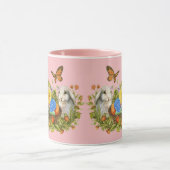Mug Pâques Printemps OEufs de lapin Beurre de poussin  (Centre)