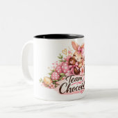 Mug Pâques "Team Chocolat" (Devant gauche)