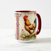 Mug Pâques Vacances Vintages Collection de Pâques (Devant droit)