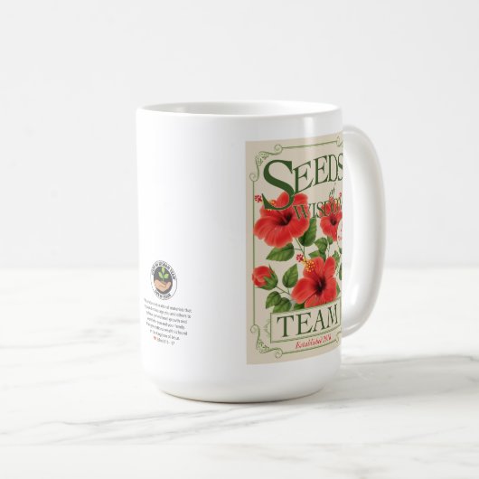 Mug Paquet de semences (Devant droit)