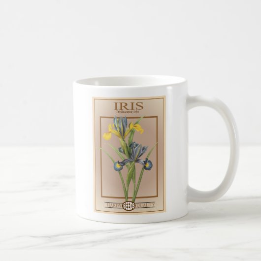 Mug paquet de semences iris (Droite)