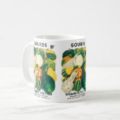 Mug Paquet de semences vintage, Gourdes mixtes (Devant gauche)
