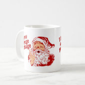 Mug Paquet énorme de Santa (Devant gauche)