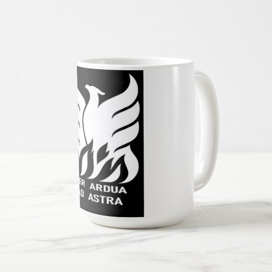 MUG PAR ARDUA COMME ASTRA (Devant droit)