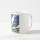 Mug Par Avion - Amérique (Devant droit)