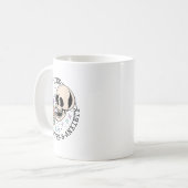 Mug Par Café Glacé Et Anxiété Sensibilisation À La San (Devant gauche)