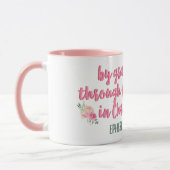 Mug Par La Grâce Seule, Par La Foi // Verse Biblique (Gauche)