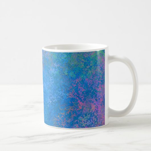 Mug Par l'encre d'alcool de mer, Abstraite acrylique (Droite)