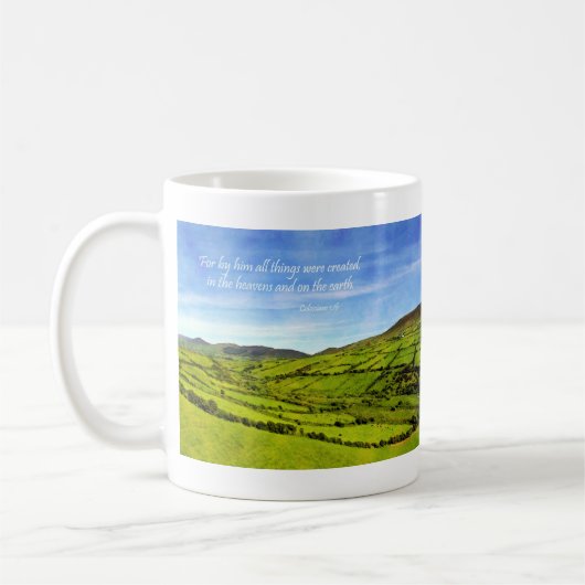 Mug Par Lui toutes les choses Cork Irlande Colossiens  (Gauche)