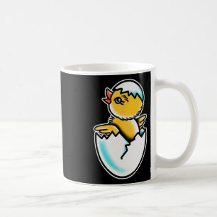 Mug Par Poussin Œuf Fêlé Jeune Poule