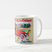 Mug Par Road & Rail en Catland, Louis Wain (Devant droit)