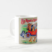 Mug Par Road & Rail en Catland, Louis Wain (Devant gauche)
