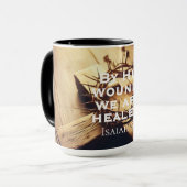Mug Par ses blessures nous sommes guéris (Devant gauche)