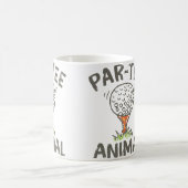 Mug Par Tee Animal Drôle de Golf (Centre)