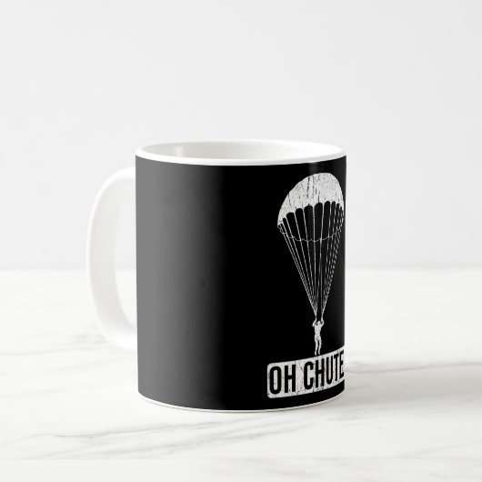 Mug Parachute Skydiving Oh Chute (Devant gauche)