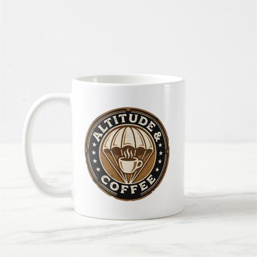 Mug Parachute Vintage & Café (Gauche)