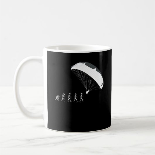 Mug Parachutes Parapente L'évolution (Gauche)