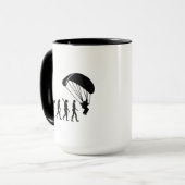 Mug Parachutisme d'évolution (Devant gauche)
