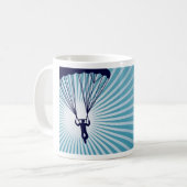 Mug parachutisme extrèmement haut (Devant gauche)