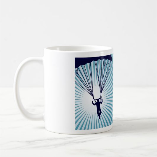 Mug parachutisme extrèmement haut (Gauche)