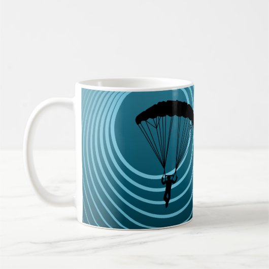 Mug parachutiste d'alcool illégal (Gauche)