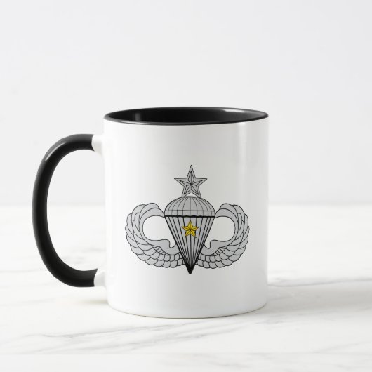 Mug Parachutiste de combat supérieur de l'armée améric (Gauche)