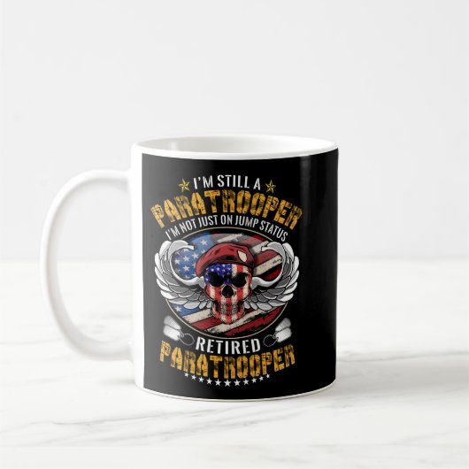 Mug Parachutiste de la division aéroportée de l'armée  (Gauche)